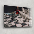 Artronauts Glass Print The Knight - Chess