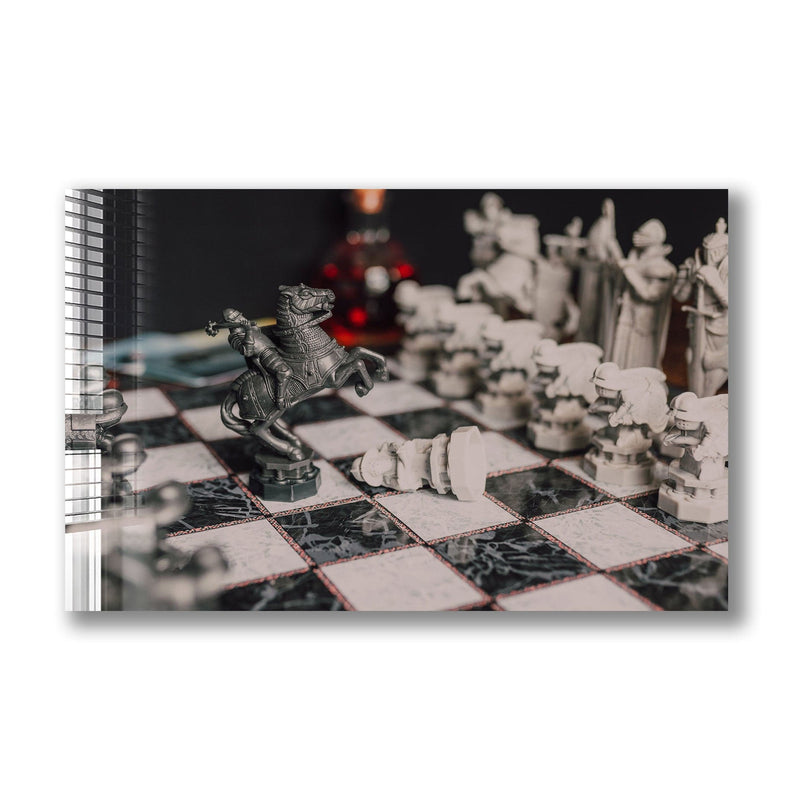 Artronauts Glass Print The Knight - Chess