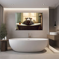 Artronauts Glass Print Bathtub Animal Hippo