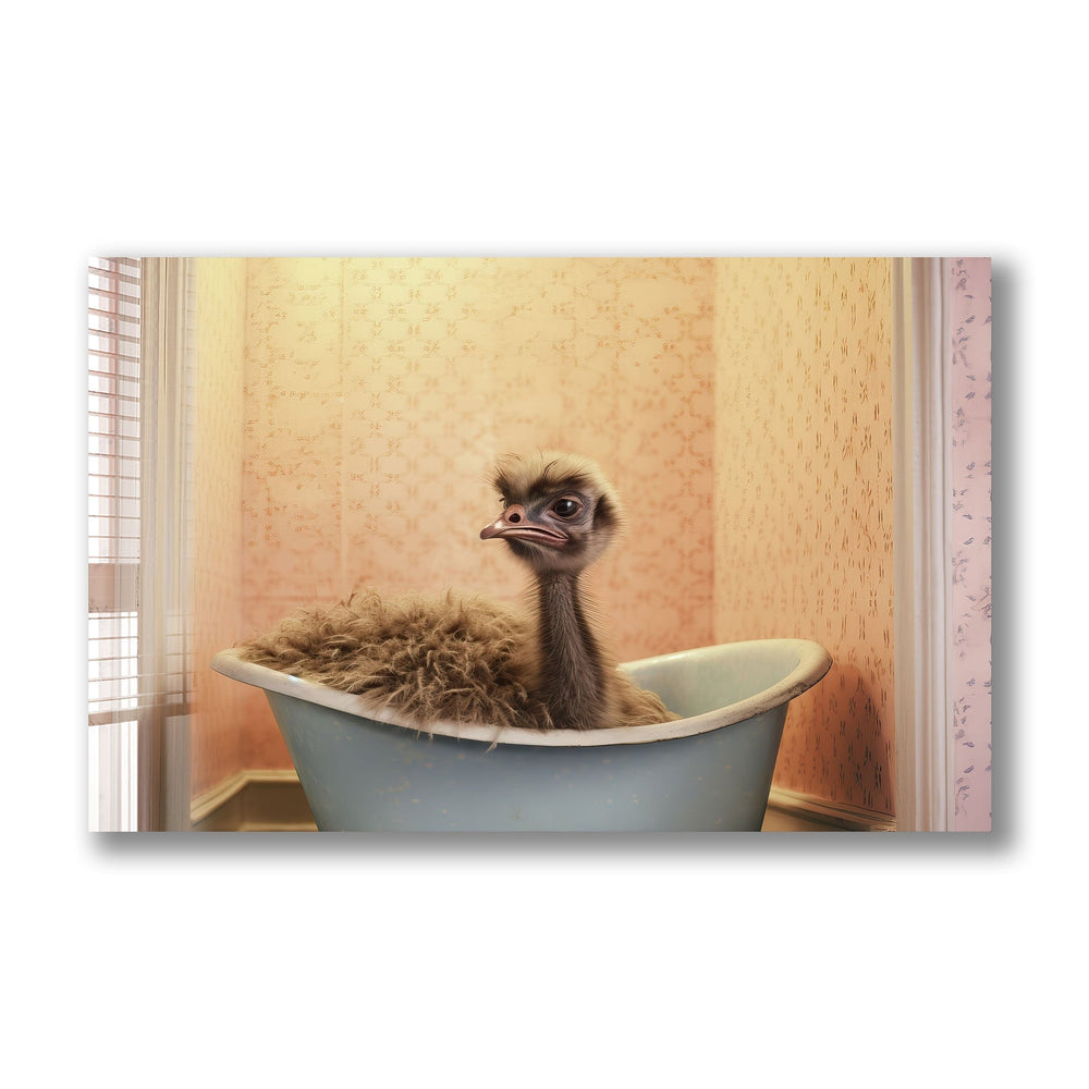 Artronauts Glass Print Bathtub Animal Duck