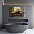 Artronauts Art Glass Print Bathtub Animal Hippo II
