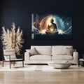 Artronauts Glass Print The Buddha Enlightenment