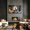 Artronauts Glass Print The Buddha Enlightenment II