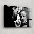 Artronauts Glass Print The Godfather
