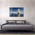 Artronauts Glass Print Sailing Ship