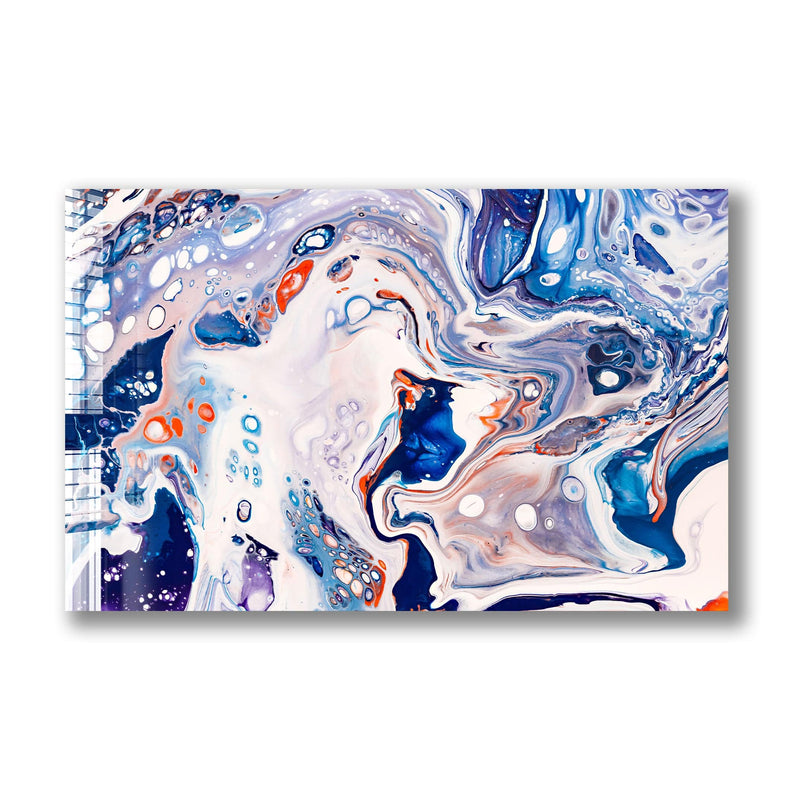 Artronauts Glass Print Abstract Watercolour