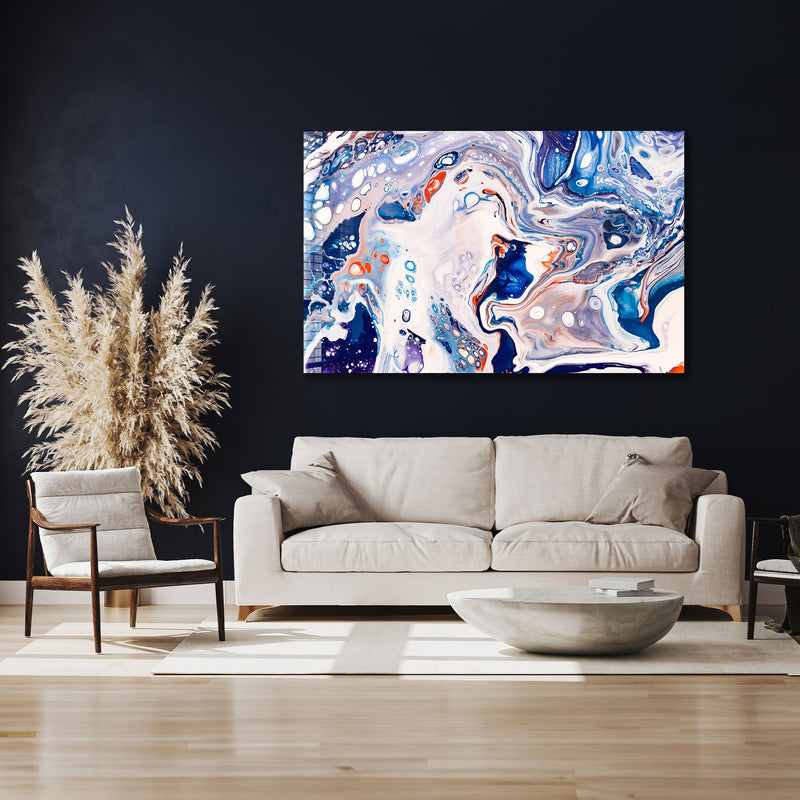 Artronauts Glass Print Abstract Watercolour