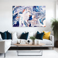 Artronauts Glass Print Abstract Watercolour