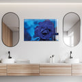 Artronauts Glass Print Cold Rose