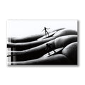 Artronauts Glass Print Body Surfers