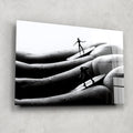 Artronauts Glass Print Body Surfers