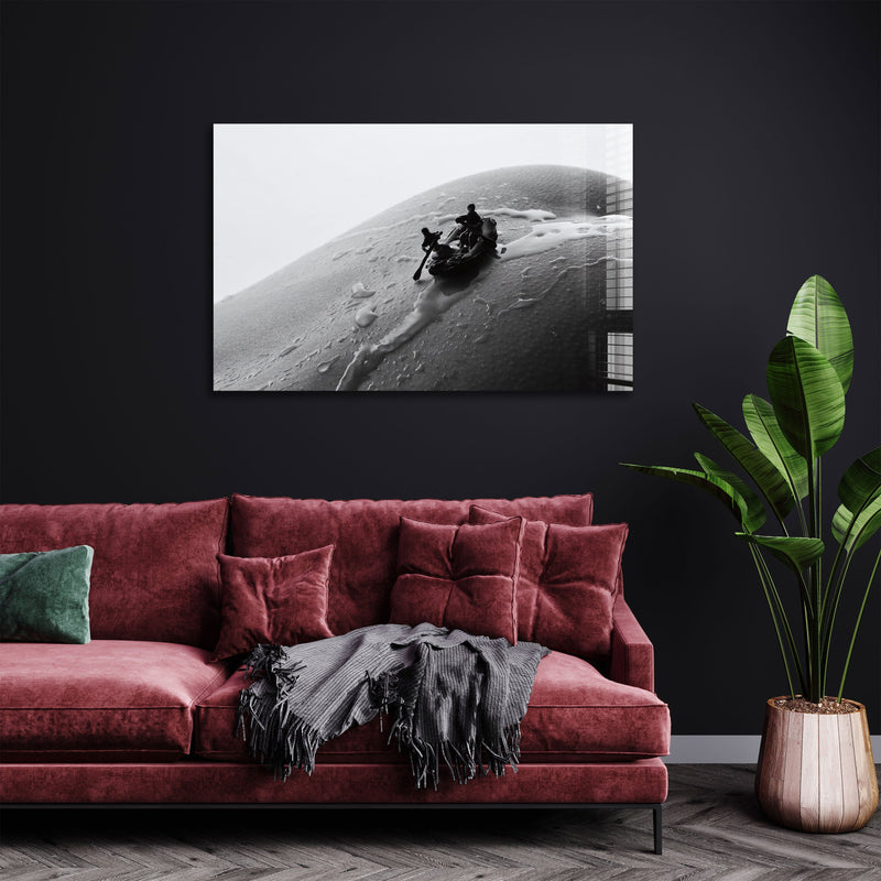 Artronauts Glass Print Body Boating