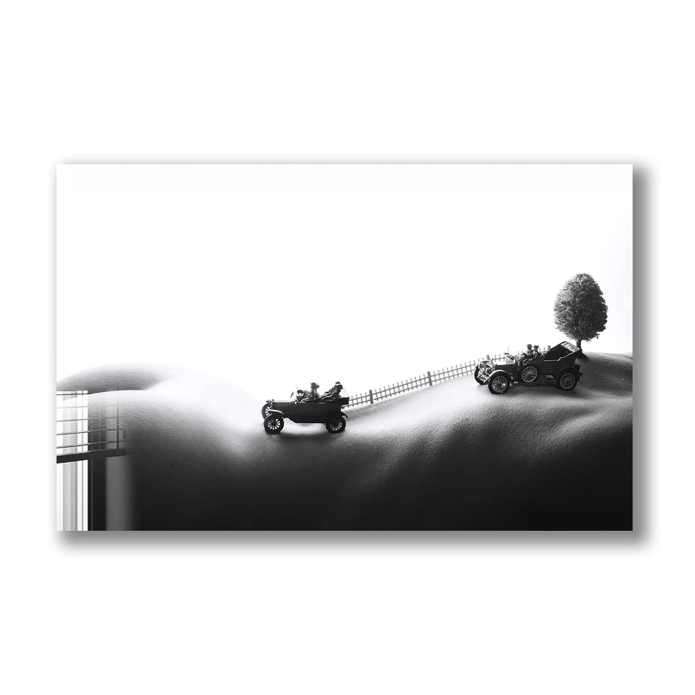 Artronauts Glass Print Off Road on The Body