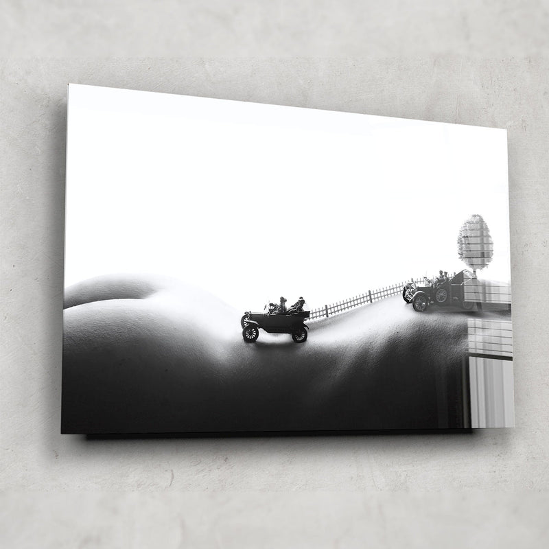 Artronauts Glass Print Off Road on The Body