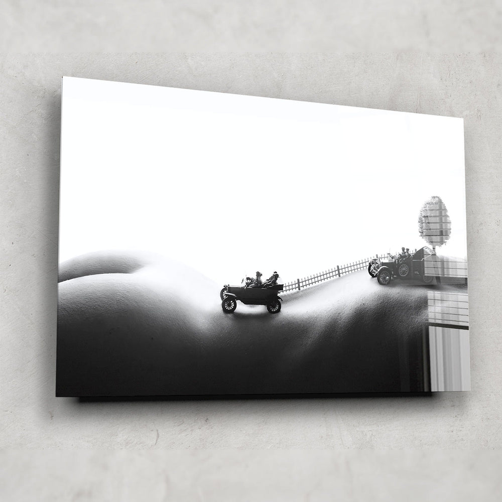 Artronauts Glass Print Off Road on The Body