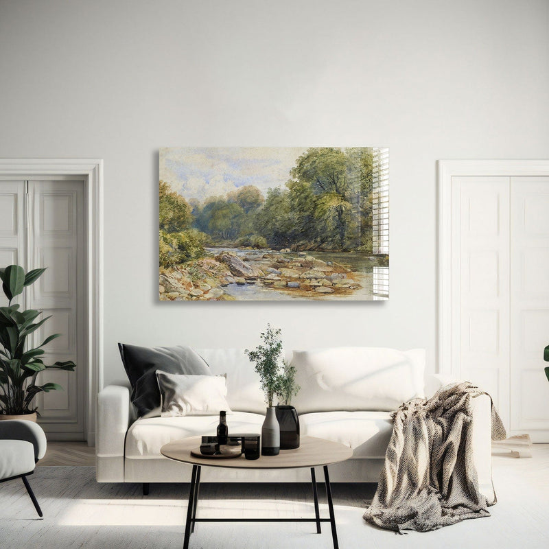 Artronauts Glass Print 60x90 Riverside