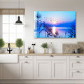 Artronauts Glass Print Sunset Seaside