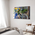 Artronauts Glass Print Floral Bicycle