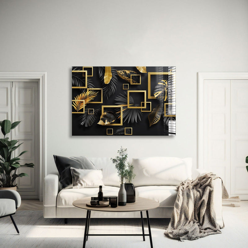 Artronauts Glass Print 60x90 Plants Square
