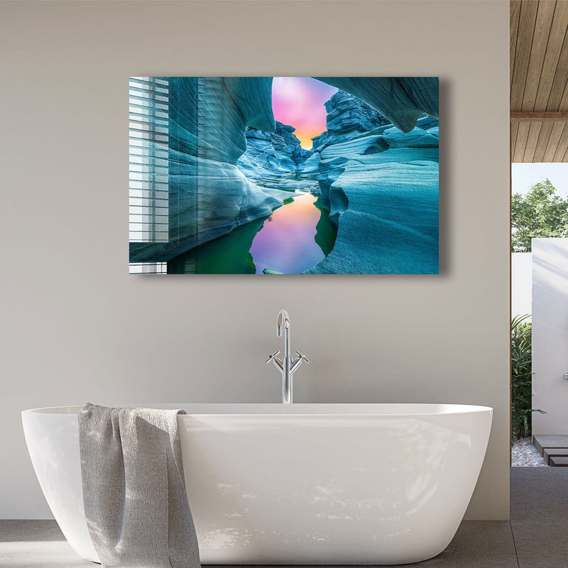 Artronauts Glass Print Tasyaran Valley