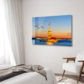 Artronauts Glass Print Maiden's Tower - Istanbul