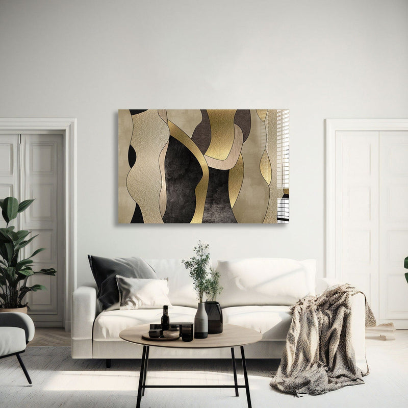 Artronauts Glass Print 60x90 Abstract Paint