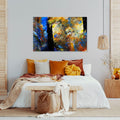 Artronauts Glass Print Abstract Face - Tempered Glass Wall Art