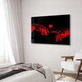 Artronauts Glass Print Pixelated Connection - Tempered Glass Wall Art