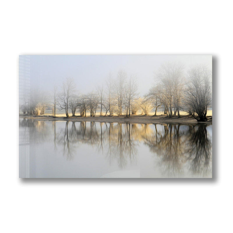 Artronauts Glass Print The Reflection - Tempered Glass Wall Art