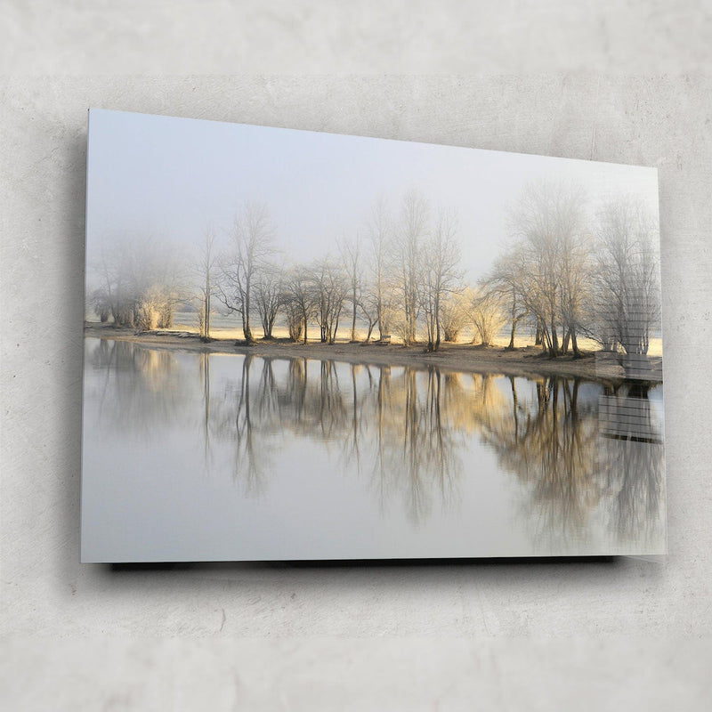 Artronauts Glass Print The Reflection - Tempered Glass Wall Art