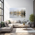 Artronauts Glass Print The Reflection - Tempered Glass Wall Art