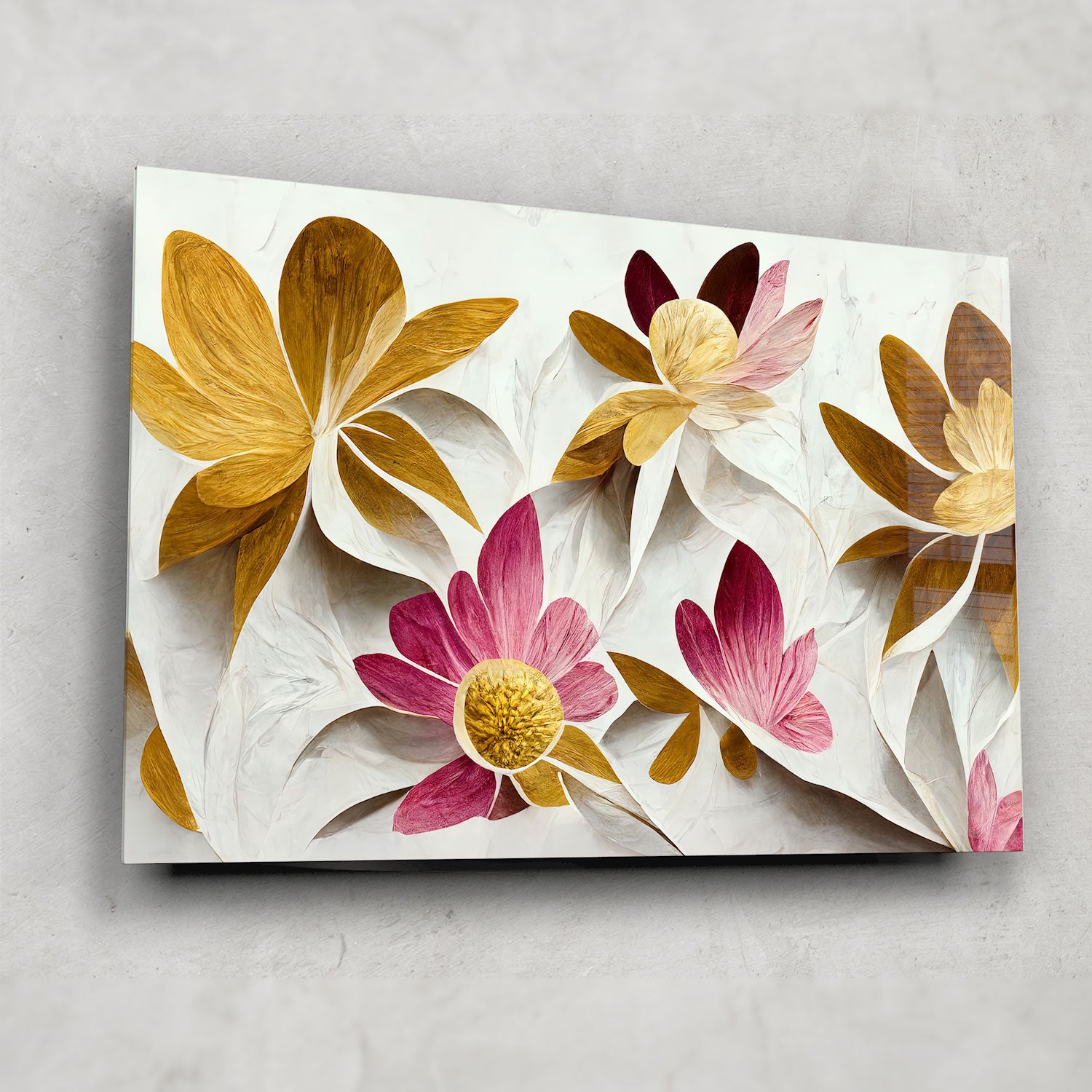 Florish - Tempered Glass Wall Art