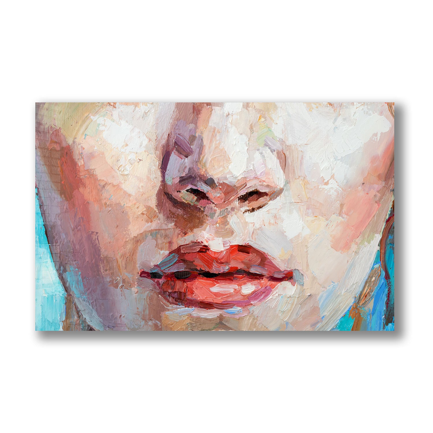 Painting of Innocence - Tempered Glass Wall Art