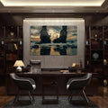 Artronauts Glass Print Right or Left - Tempered Glass Wall Art