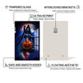 Artronauts Glass Print Shiva Ascension- Hinduism Tempered Glass Wall Art