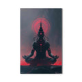 Artronauts Glass Print Neon Ganesha- Hinduism Tempered Glass Wall Art
