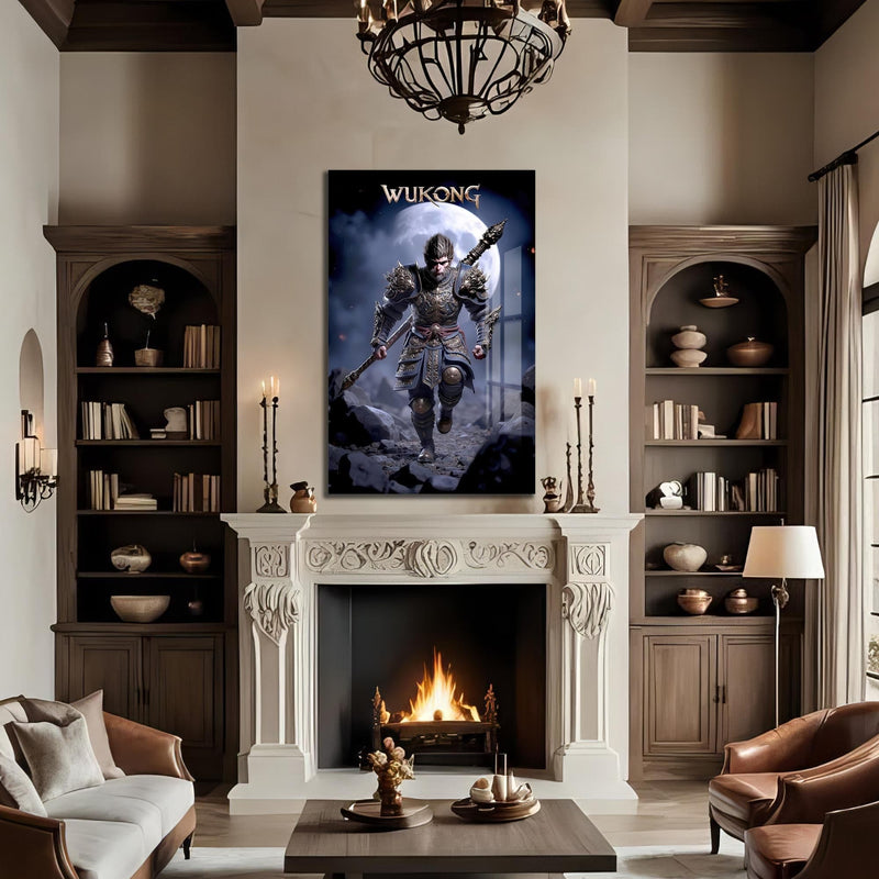 Artronauts Glass Print Wukong Ascendant-Tempered Glass Wall Art