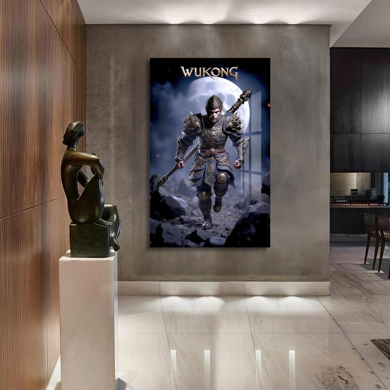 Artronauts Glass Print Wukong Ascendant-Tempered Glass Wall Art
