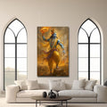 Artronauts Glass Print Cosmic Vishnu- Hinduism Tempered Glass Wall Art