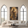 Artronauts Glass Print Krishna Melody- Hinduism Tempered Glass Wall Art