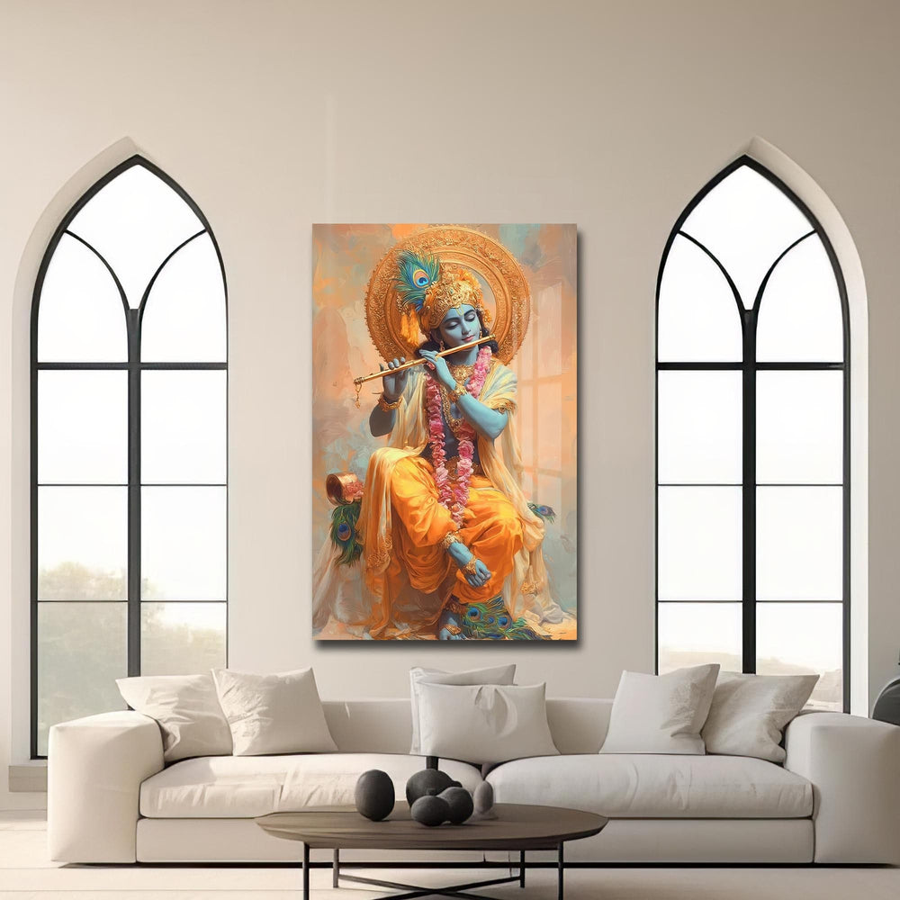 Artronauts Glass Print Eternal Tandava- Hinduism Tempered Glass Wall Art