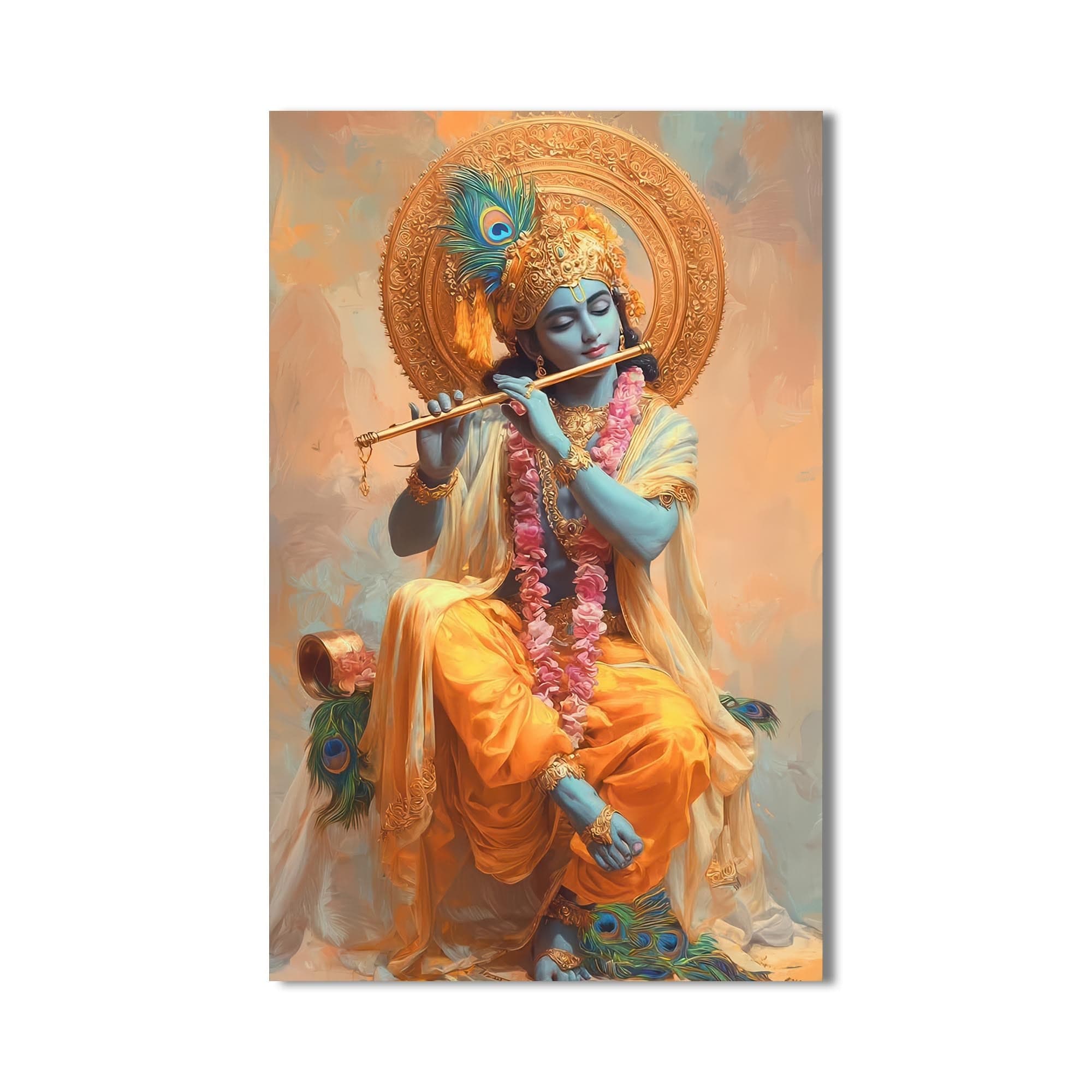 Artronauts Glass Print Eternal Tandava- Hinduism Tempered Glass Wall Art