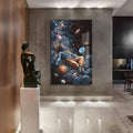Artronauts Glass Print Cosmic Shiva- Hinduism Tempered Glass Wall Art