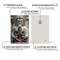 Artronauts Glass Print Silent Devotion-Tempered Glass Wall Art