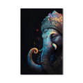 Artronauts Glass Print Celestial Ganesha- Hinduism Tempered Glass Wall Art
