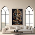 Artronauts Glass Print Ganesha Royal- Hinduism Tempered Glass Wall Art