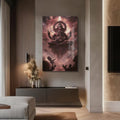 Artronauts Glass Print Cosmic Ganesha- Hinduism Tempered Glass Wall Art