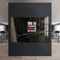 Artronauts Glass Print Faith Speaks- Islamic Tempered Glass Wall Art