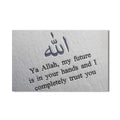 Artronauts Glass Print Bound to Faith- Islamic Tempered Glass Wall Art