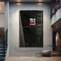 Artronauts Glass Print Islam Is Answer- Islamic Tempered Glass Wall Art